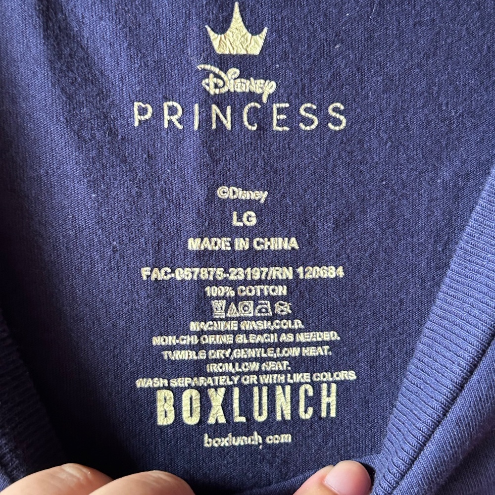 Box Lunch Disney Mushu Mulan Floral Women T-Shirt Large - Picture 3 of 10